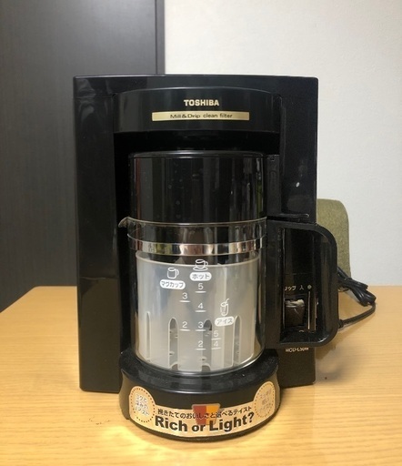 東芝コーヒーメーカー　HCD-L50M