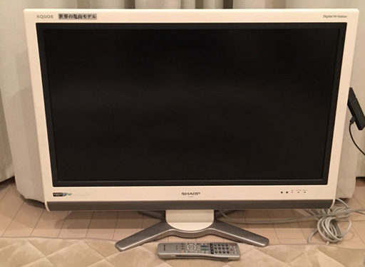 シャープ 32V型 液晶 テレビ AQUOS LC-32D30 ハイビジョン 2008年モデル