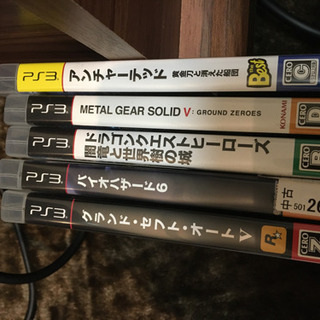 ps3本体＆コントローラー＆ソフト5本セット