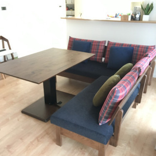 大川家具 ソファダイニングセット