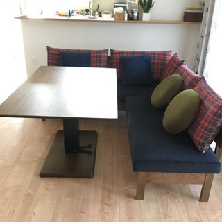 大川家具 ソファダイニングセット