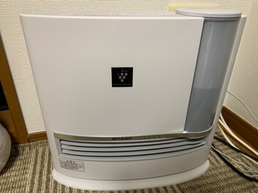 シャープ プラズマクラスター搭載 加湿セラミックファンヒーター ホワイト HX-G120-W