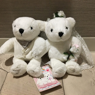 ウェディングベア　結婚式・二次会に　ウェルカムベア