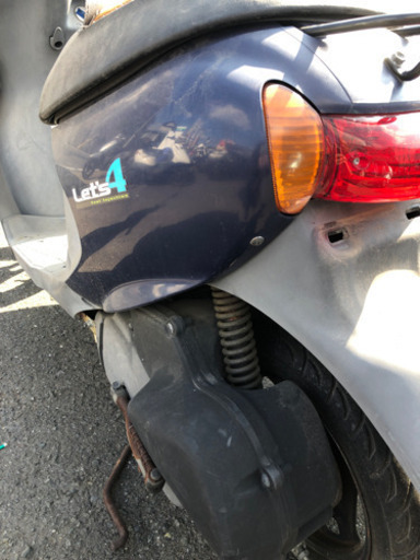 SUZUKI レッツ4 不動 鍵無し 福岡市南区 スズキ レッツ4の鍵紛失
