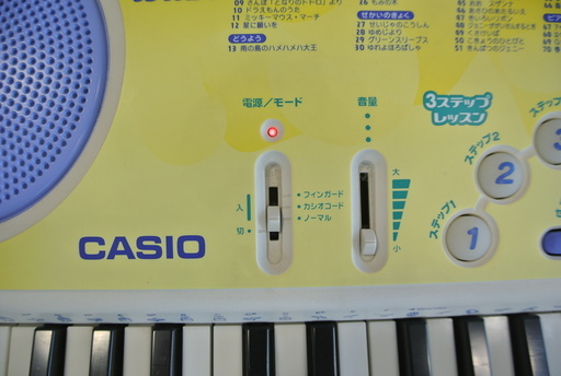 カシオの電子ピアノ練習用 自宅用 子ども用にacアダプター付属電子キーボード シンセサイザー Ken 三条の鍵盤楽器 ピアノ の中古あげます 譲ります ジモティーで不用品の処分