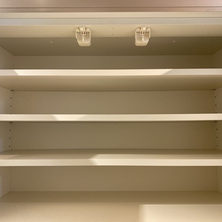 レンジボード パモウナ 茶 収納棚 中古品