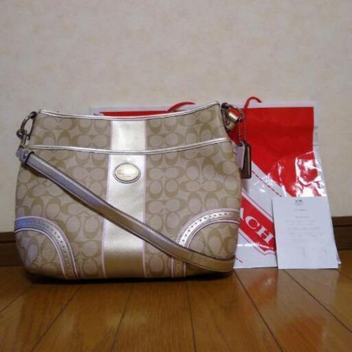 COACH コーチ シグネチャーショルダーバッグ