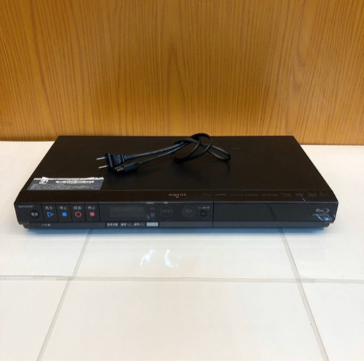 SHARP 簡単シリーズ500GB 2チューナー Blu-rayレコーダー AQUOS BD-HW51/2012年/動作品（744）AKARI