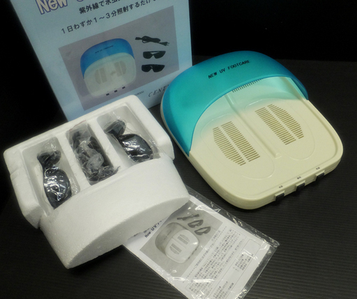 [K1112A] 美品 センチュリー NEW UVフットケア CUV-5 紫外線水虫治療器 家庭用紫外線治療器