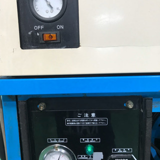 明治　パッケージコンプレッサー　2馬力　ドライヤ付