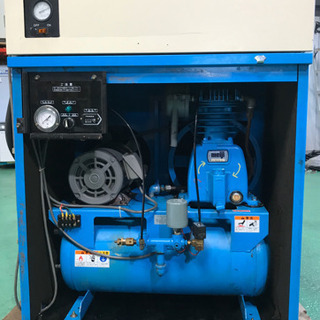 明治　パッケージコンプレッサー　2馬力　ドライヤ付