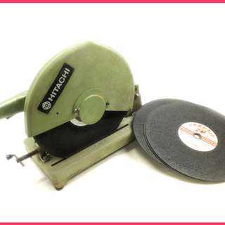 [K1029CY] 日立工機 405mm 高速切断機 CC16 未使用砥石付 動作品 電動工具 大工道具