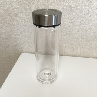 【0円】ガラス水筒　600ml