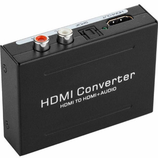 新品 HDMIオーディオ分離器 HDMI to HDMI + O...