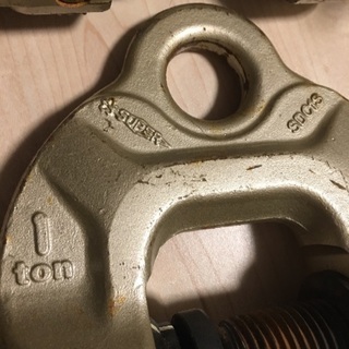 スクリューカムクランプ sdc1s 1t イーグルクランプ