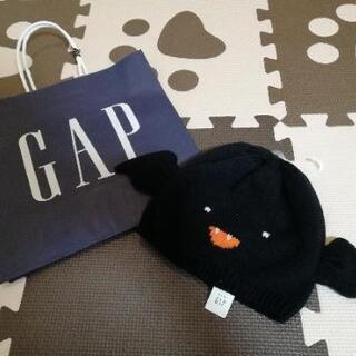 新品 ベビーギャップ GAP コウモリ ニット帽 48cm ハロウィンの画像