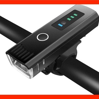 ⬛️自転車ライト⬛️自動点灯　USB充電式　LED　防水　400...