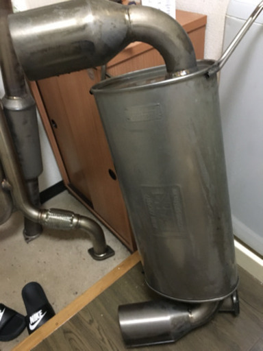 フェアレディZ33フジツボチタンマフラー 引き取り限定 Z33 純正