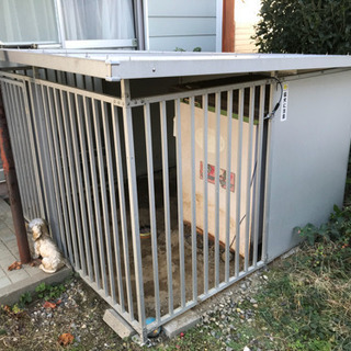 犬小屋 屋外用 ガルバニウム鋼板