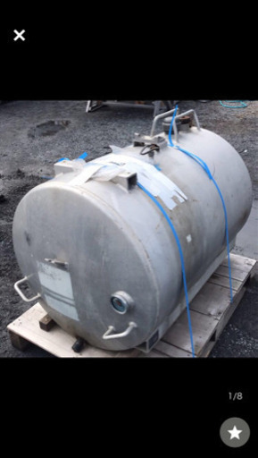 タンクローリー タンク アルミ 500Lくらい？