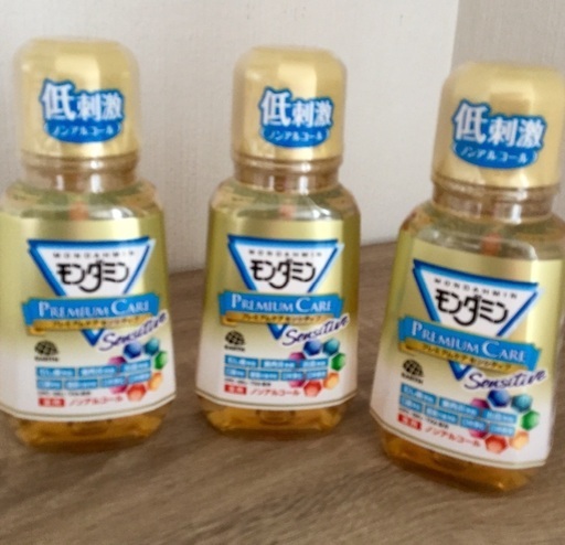 モンダミン低刺激ノンアルコールプレミアムケアセンシティブ250ml 3本