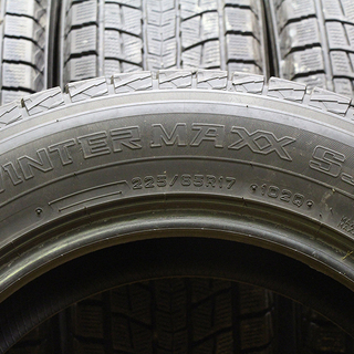 ダンロップ ウィンターマックス WINNTER MAXX SJ8 225/65R17 16年製4本(T1406Ysrnw)