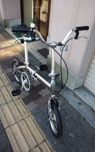 FLAYWAY LiGHT 14吋折り畳み自転車 アルミ/シングル/ガンメタ