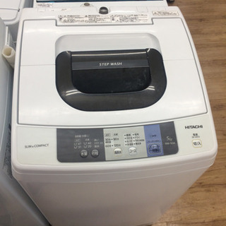 安心の1年間返金保証！HITACHI(ヒタチ）の全自動洗濯機です。 安心の1年間保証！HITACHI（ヒタチ）の全自動洗濯機 です ！