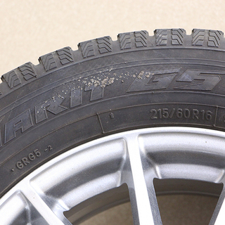 SCHNEDER ホイール 16×6.5J PCD114.3 OFF48? 5穴 トーヨータイヤ ガリット GIZ ギズ 215/60R16 M+S 16年製 4本 シュナイダー(T1420Yw)