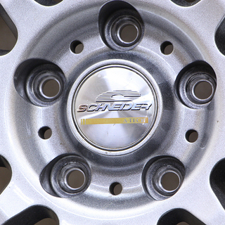 SCHNEDER ホイール 16×6.5J PCD114.3 OFF48? 5穴 トーヨータイヤ ガリット GIZ ギズ 215/60R16 M+S 16年製 4本 シュナイダー(T1420Yw)