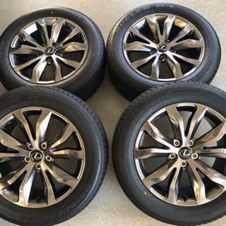 LEXUS NX Fsport  235/55R18 美品 ダー...