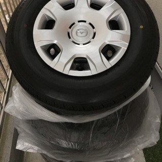 マツダ ボンゴブローニイバン 新車外しホイールタイヤ