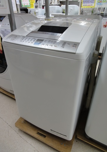 HITACHI/日立 8.0kg 洗濯乾燥機 白い約束 2012年製 NW-D8LX【ユーズドユーズ名古屋天白店】
