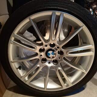 BMW E90系 3シリーズ Mスポーツ 純正 18インチ スタースポーク193M E91 E92