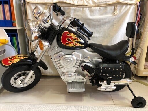 電動乗用カー アメリカンバイク 充電式の電動バイク ハーレーダビッドソン三輪車 桜空 大日の三輪車の中古あげます 譲ります ジモティーで不用品の処分