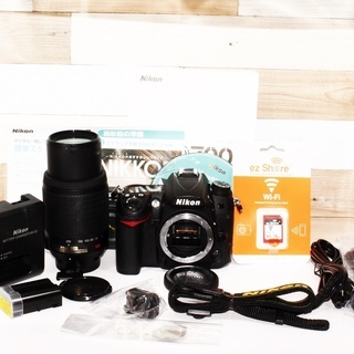 ☆極上美品＆スマホ転送☆ニコン D7000 手振れ補正レンズセット