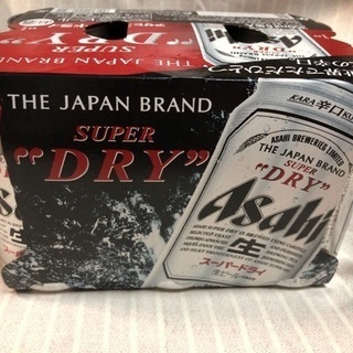 アサヒ スーパードライ 生ビール 350ml×6缶 
