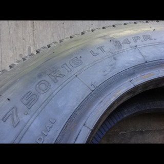 7.50R16 LT 14PRトーヨーM919 スタッドレス4本 中型トラックに