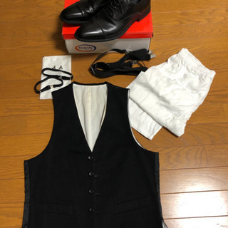 美品 父親用 結婚式モーニング12点セット 冬物