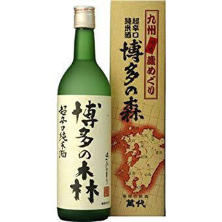 ●日本酒 超辛口純米酒　博多の森　15度　720ml