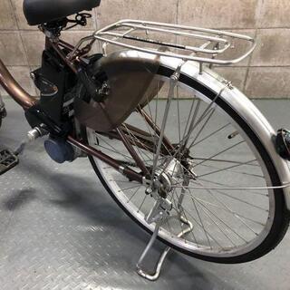 電動自転車 パナソニック リチウム ライトU ブラウン 26インチ デジタル