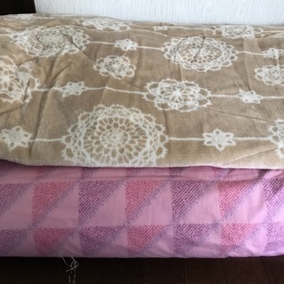 敷布団と冬用ベッドパットの2枚セット
