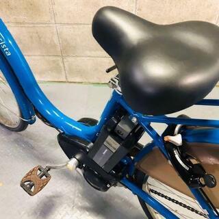 電動自転車 ブリヂストン アシスタ ブルー 大容量バッテリー8ah