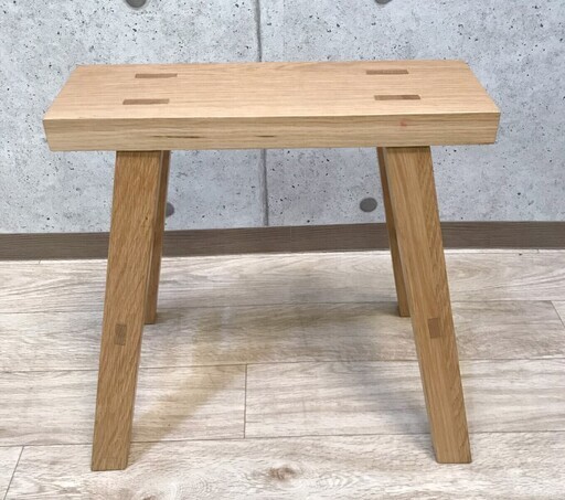 11*56 無印良品 MUJI 良品計画 スツール 椅子 オーク材