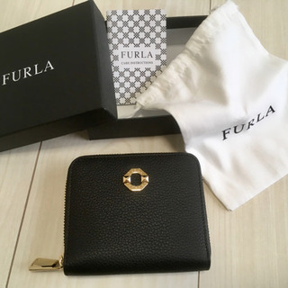 値下げ 美品！フルラ☆FURLA ミニ財布 黒