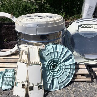 パナソニック7.0KDDモータ洗濯機2013年製分解クリーニング済み！！