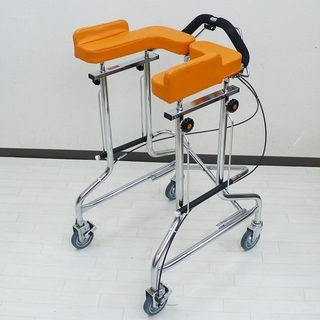 値下げしました】アルコー 1G-C型 コンパクトタイプ 歩行器 ブレーキ 