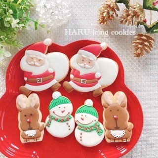 クリスマス・アイシングクッキーレッスン/アイシングの着色体験あり - 料理
