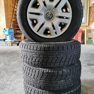 売約済み 195/65 R15 ホイール付き スタッドレスタイヤ 4本 2017年製 