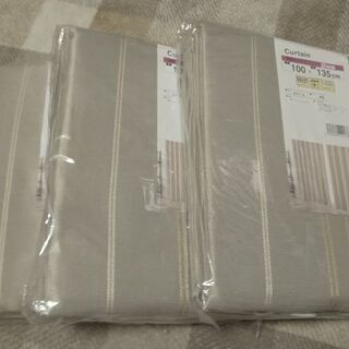【新品】遮光性カーテン 巾100×丈135cm 2枚組 4セット